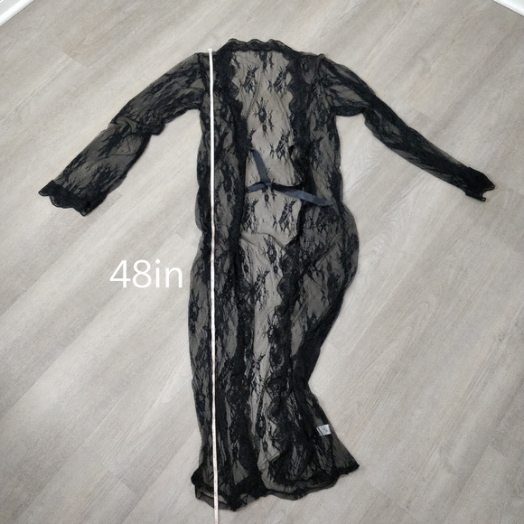 NWOT coverup soft black lace - Picture 12 of 15